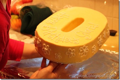Made By K: How To Construct a “Sixty” Cake